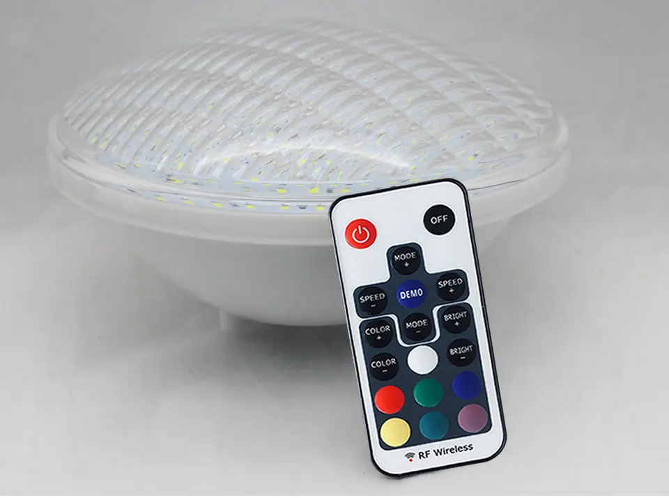 RGB Pool Light Par56 Luz Piscina 24W 36W Underwater Led Lamp Ip68 Waterproof Pond Lights 12V Led Light replace Halogen Lamp