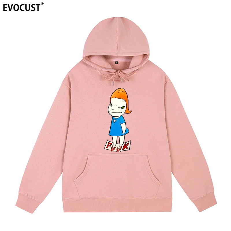 

Yoshitomo Nara Summer New Causal O-neck Basic Hoodies Sweatshirts men women unisex Cotton