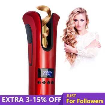 

Curling Iron Automatic Hair Curlers Air Curling Wand Hair Crimper Iron Hair Styling Tools Ceramic Mini Portable Hair Curler