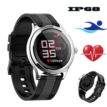 

Sports Watch E6 Color Screen Touch Waterproof IP68 Swimming Watch Fitness Activity Watch Heart Rate Blood Pressure Android IOS