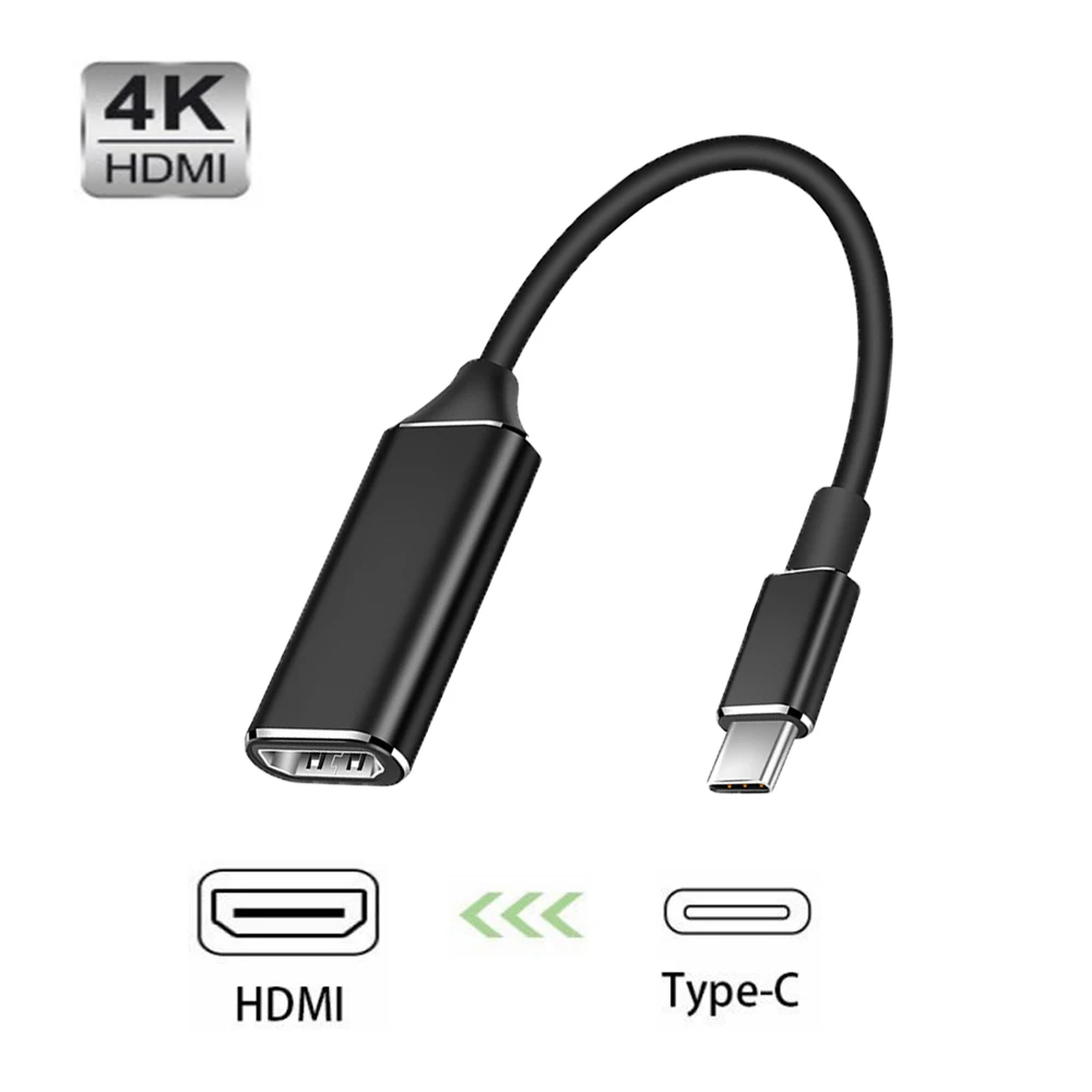 Usb type C к гнезду HDMI 4K HD ТВ кабель адаптер USB 3,1 конвертер для MacBook samsung huawei и планшетов