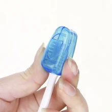 Портативный чехол для зубных щеток Держатель для зубных щеток Бытовая защита от пыли от бактерий коробка для головки зубных щеток аксессуары для ванной комнаты