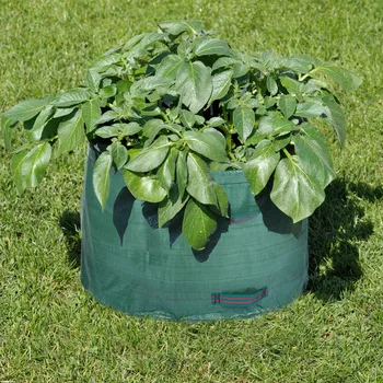 

New 2018 Gardening Tool Garden Bag 63 Gallons Reusable Gardening Growing Bag Leaf Vegetable Fruit Garden Grow Waste Bag