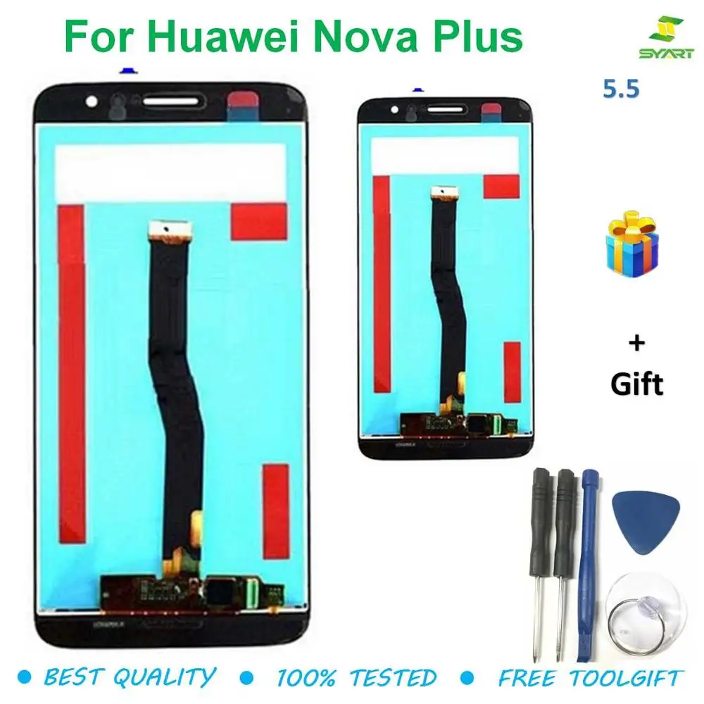 Дисплей Замена для huawei Nova Plus TD-LTE MLA-L01 MLA-L11 MLA-L02 MLA-L03 ЖК-дисплей Дисплей Сенсорный экран планшета