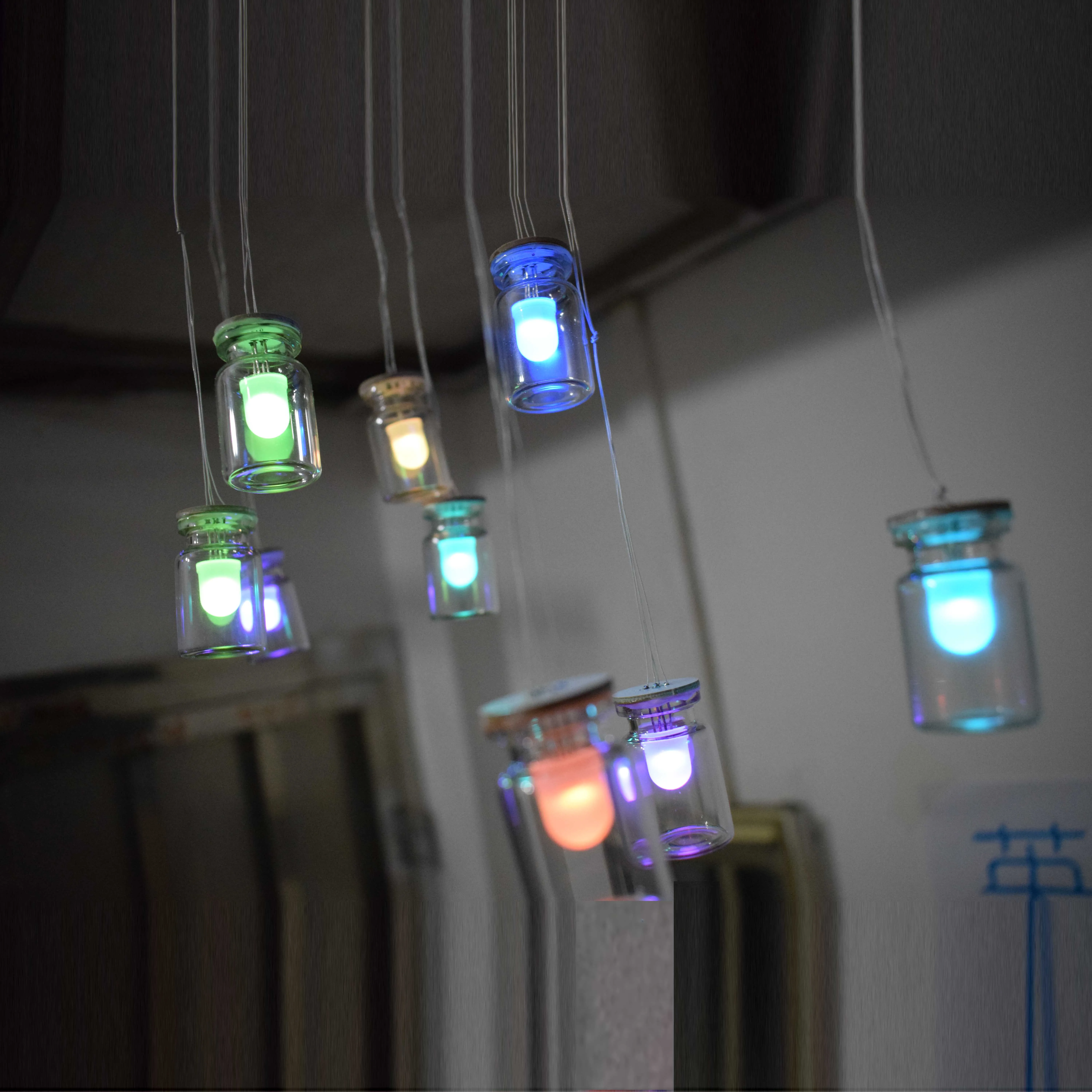 Набор сделай сам 10 мм RGB светодиодная мигающая лампа с градиентом декоративные