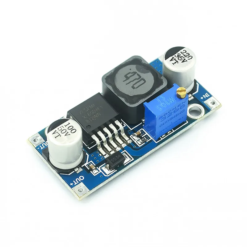 1pcsdc-dc módulo de fonte de alimentação xl6009 pode aumentar o módulo super lm2577 DC-DC impulsionador step-up módulo
