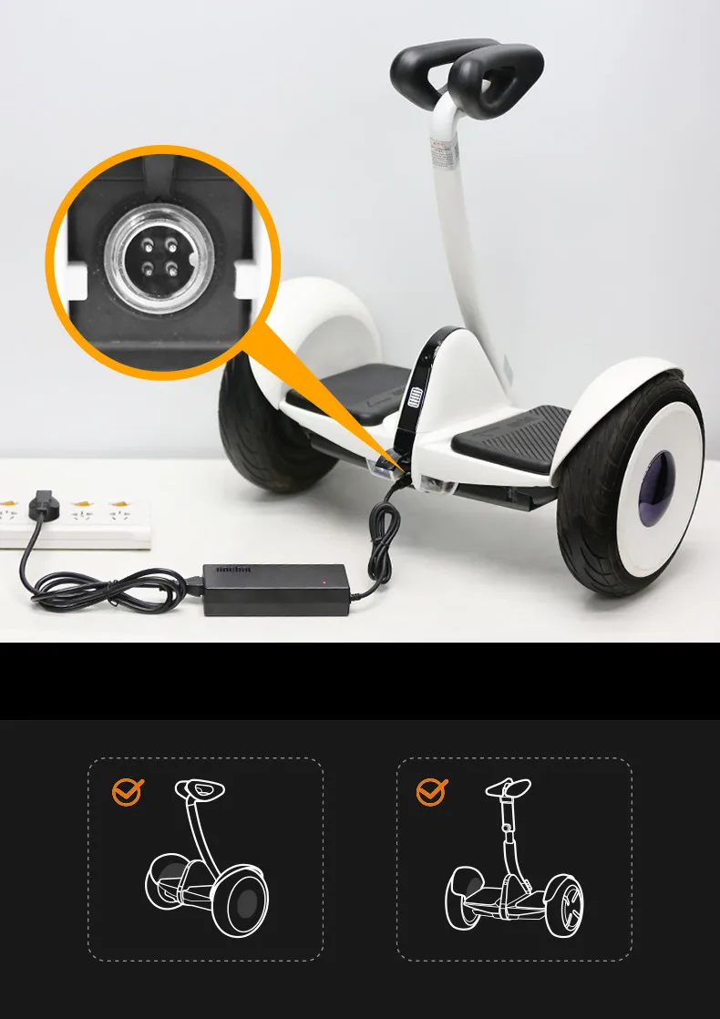 Аккумулятор, быстрое зарядное устройство, 120 Вт, источник питания для xiaomi ninebot mini или mini pro, Электрический самобалансирующийся скутер