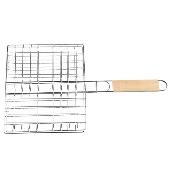 

Barbecue network of Barbecue cooking Burger fish steak meat for Camping