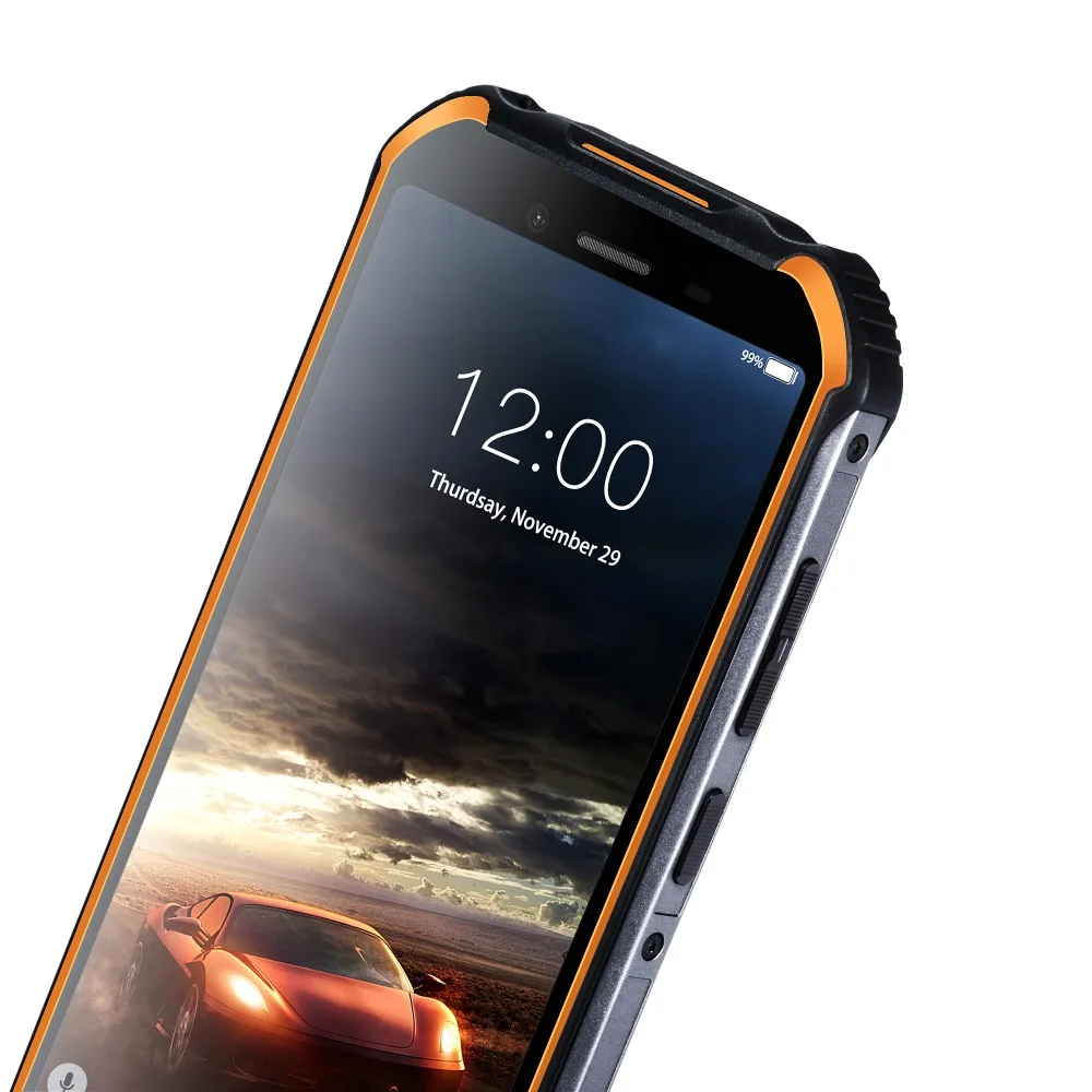 DOOGEE S40 Lite 5,5 дюймовый смартфон прочный IP68 мобильный телефон 2 Гб 16 Гб четырехъядерный Android 9,0 мобильный телефон 4650 мАч NFC отпечаток пальца