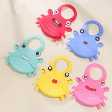 Силиконовый нагрудник КИТ/краб силиконовые нагрудники еде нагрудник детский влагозащитный и кармашек для риса малыш слюнный карман моющиеся Мультфильм серии