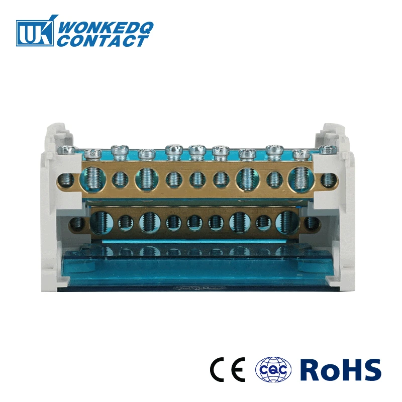 411 conector de fio em trilho din 02