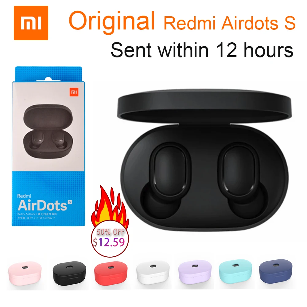 Новые беспроводные наушники Xiaomi Redmi AirDots S Bluetooth 5 0 с микрофоном гарнитура Mi