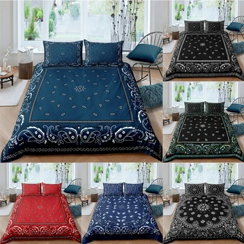 

ZEIMON Bohemian Duvet Cover Floral Queen Bedding Set 3D Bed Linen Girls Full Size Bed Quilt Cover Sets Twin Unisex Home Textiles