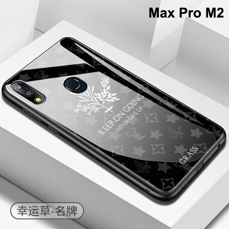 Чехол для Asus Zenfone Max Pro M2 ZB631KL ZB630KL из закаленного стекла+ Жесткая задняя крышка из ТПУ для ASUS Max Pro M1 ZB602KL чехол