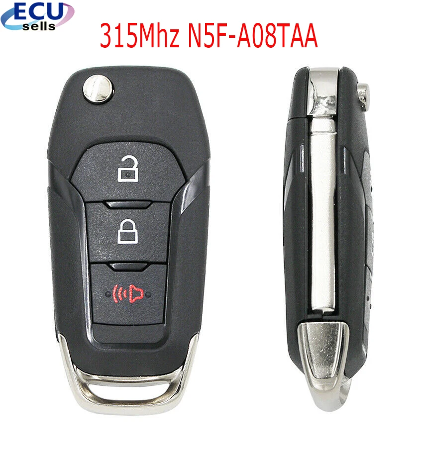 Для FORD FUSION 2013 флип ключ без ключа дистанционного управления fob N5F-A08TAA