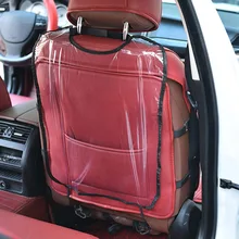 Прозрачный автомобильный органайзер для заднего сиденья сумка для хранения водонепроницаемый защитный чехол TD326