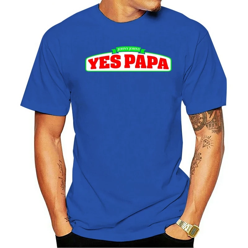 Men tshirt Short sleeve Women T-Shirt Johny Yes Papa Johns Dank Meme T shirt Shirt | Мужская одежда