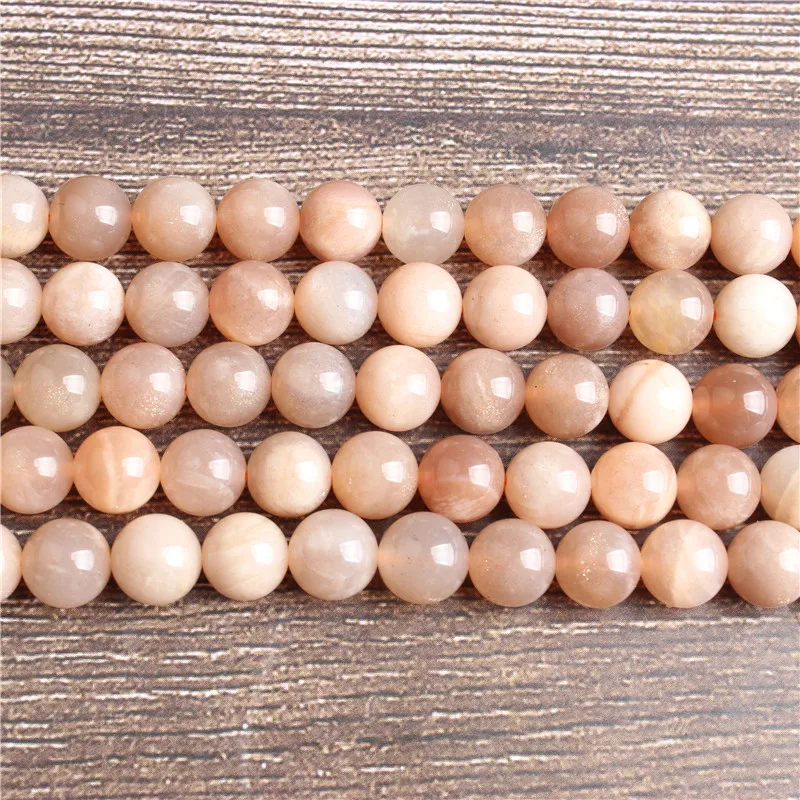 4/6/8/10/12mm Fashion Natural Jewelry Orange Loose Beads Be Fit for DIY Bracelet Necklace Earrings Accessories And Amulet | Украшения и