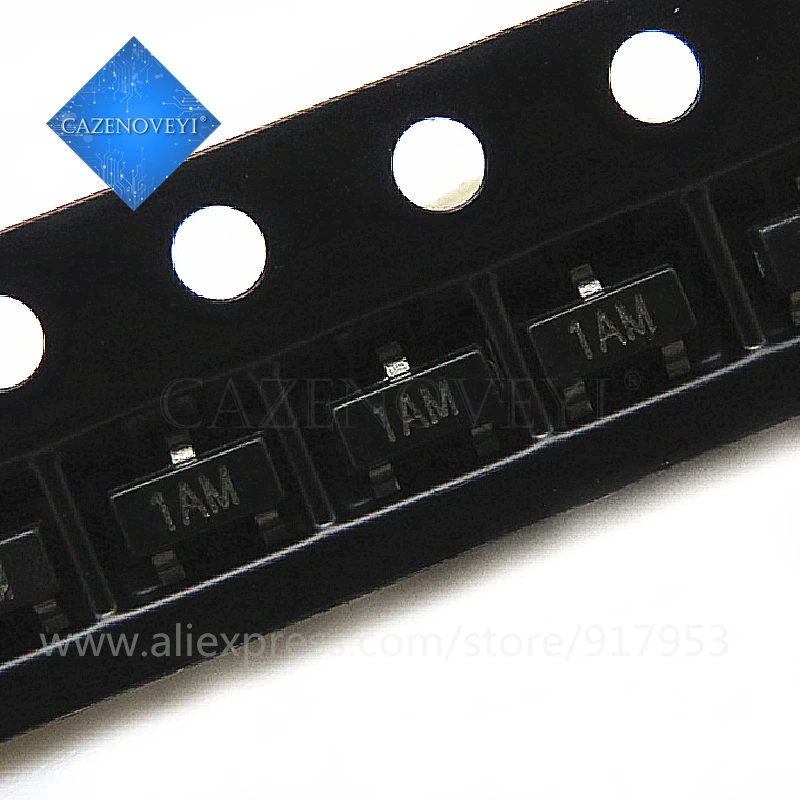 100 Pz / Lotto Mmbt3904Lt1G 1Am Mmbt3904 2N3904 3904 Sot23-3 Disponibile