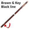 Brown G key Black