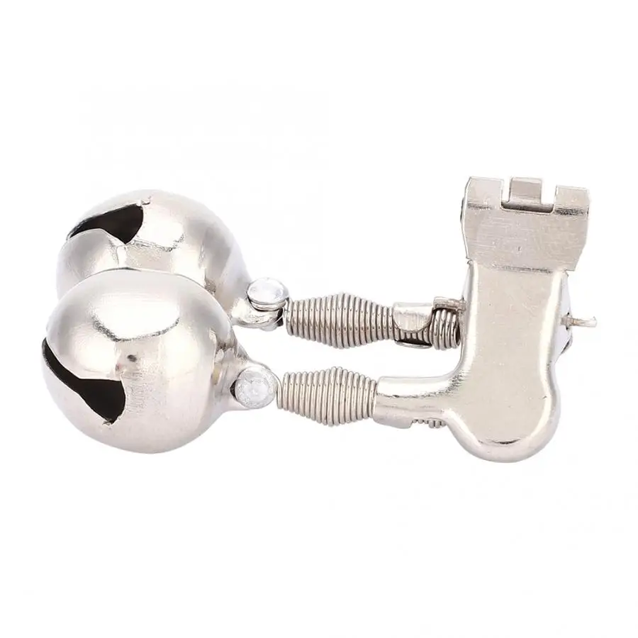 

Stainless Steel Double Portable Bell Fishing Pole Assembly Fish Alarm Bell for Sea Fishing For Fly Fishing Accessories