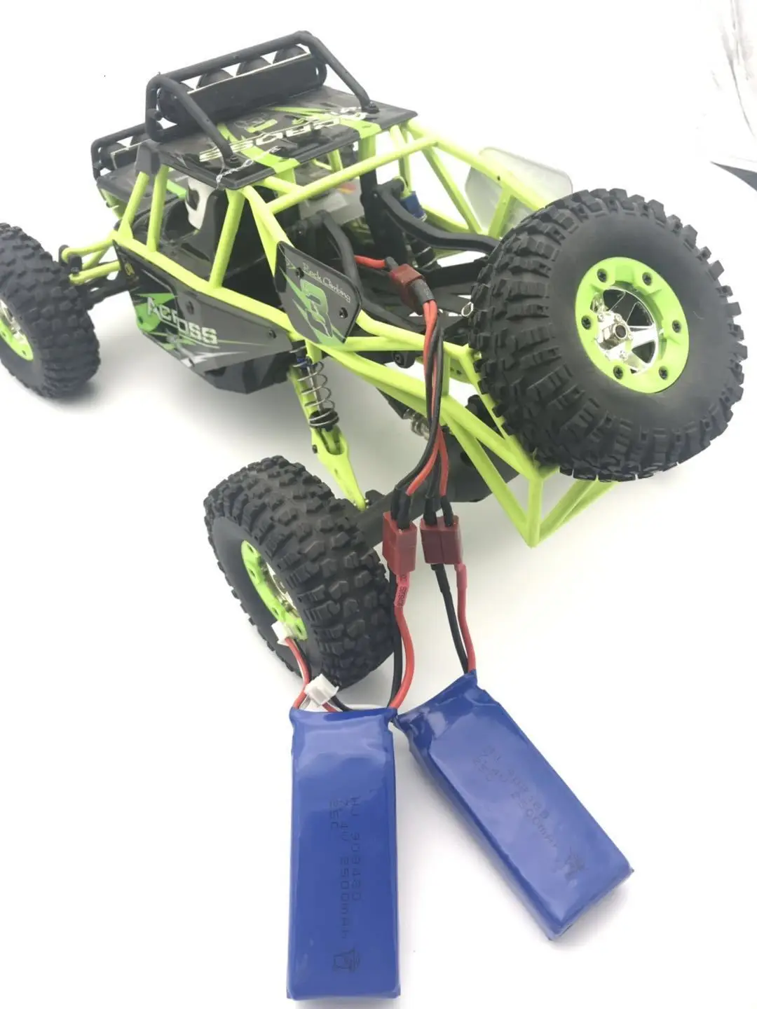 Обновленная емкость 5000mah RC автомобили 12428 12423 7,4 v батарея для Rc автомобилей запасные части 903480 2S 7,4 V 2500mAh Lipo батарея