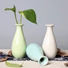Ceramic Vase Candy Color Mini Desktop Vase Hydroponic Vase Flower Arrangement Bottle Cute Flower Pot Simple Home Decorations 1