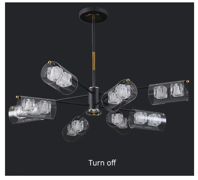 modern crystal chandelier Bedroom chandelier creative home lamps simple modern living room LED ceiling lamp indoor lighting ceiling lamp led chandelier