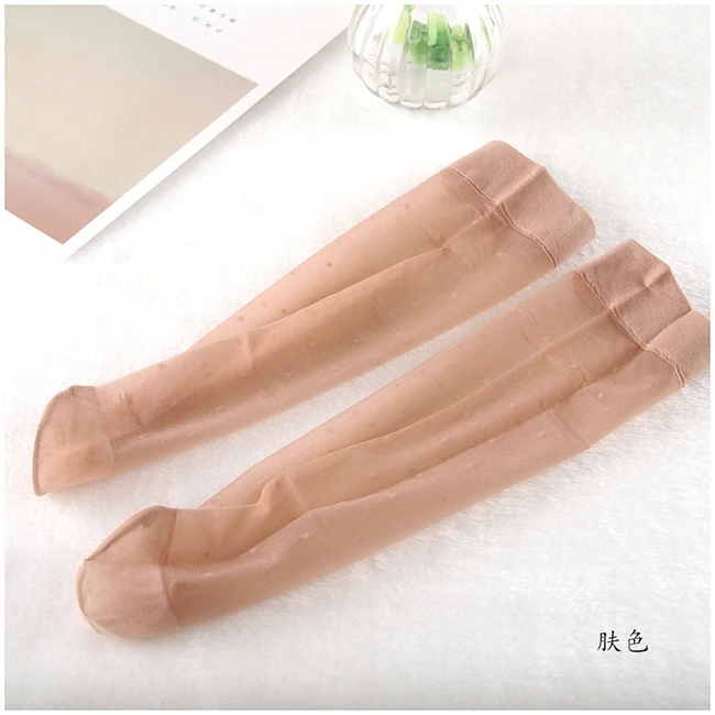 Шикарный Для женщин Harajuku дышащая Прозрачная сетка Маленькая в горошек носки. Девушек сетчатая ткань, сетка в горошек носки для женщин, чулочно-носочные носки