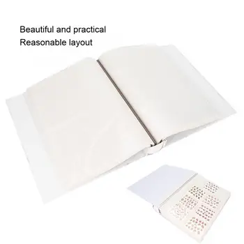 

Professional Nail Decals Storage Album Nail Art Sticker Collection Display Book Organizer (Marbling) Nail Polish Display