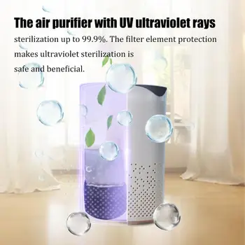 

99.9% Sterilization Home UV Ultraviolet Air Purifier Portable Air Cleaner Multifunctional UV Sterilizer