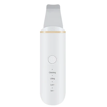 

Ultrasonic Scrubber Skin Spatula Peeling Shovel Facial Pore Cleaner Blackhead Remover Face Lifting USB Rechargeable