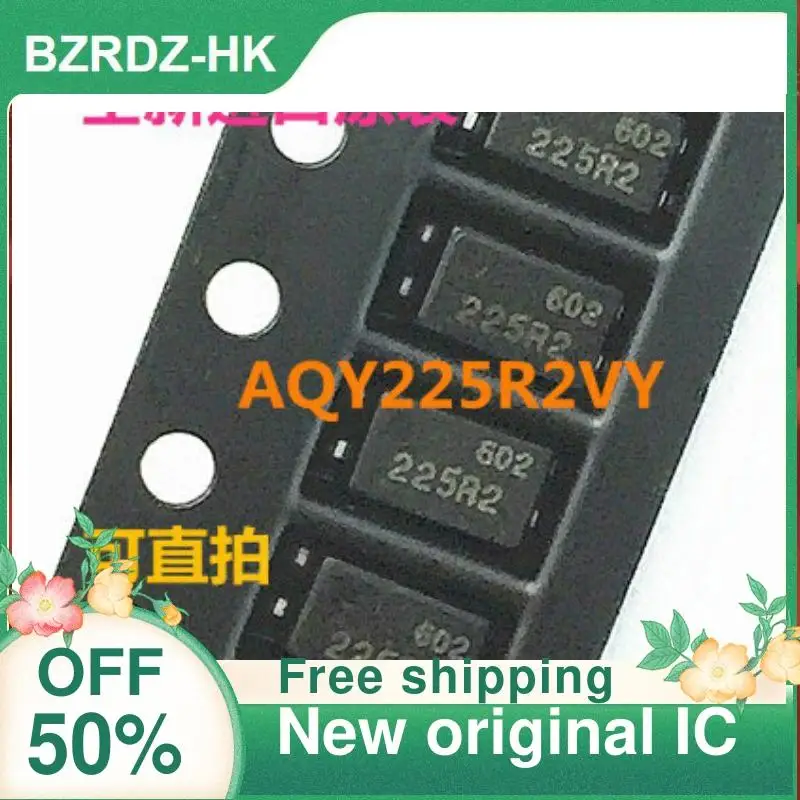 

2-10PCS/lot AQY225 AQY225R2V 225R2 SSOP-4 New original IC