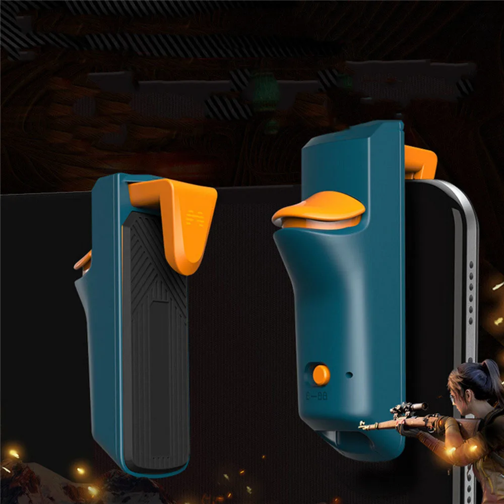  Mini Game Trigger Mechanical Button Key Shooting Game Controller for iPhone Android Phone PUBG Univ