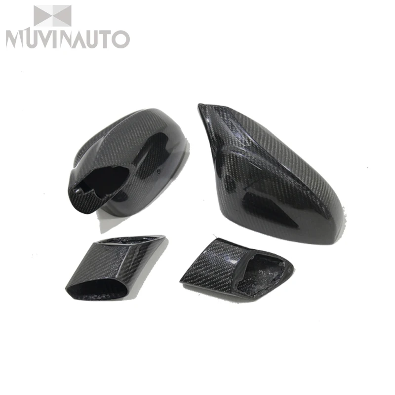 For Ferrari F458 F488 Carbon Fiber Rearview Mirror Shell Reversing Mirror Assembly