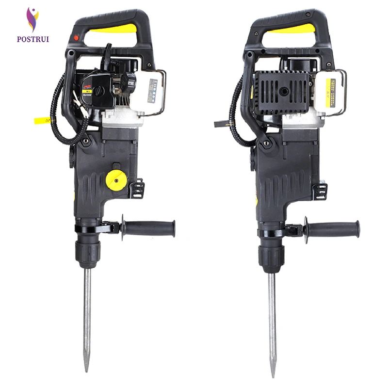 

1200W Dual function gasoline power hammer and pick gasoline drilling machine 0.9L gasoline hammer