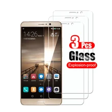 3 pçs vidro temperado para huawei companheiro 9 protetor de tela para huawei mate 9 mate9 película protetora