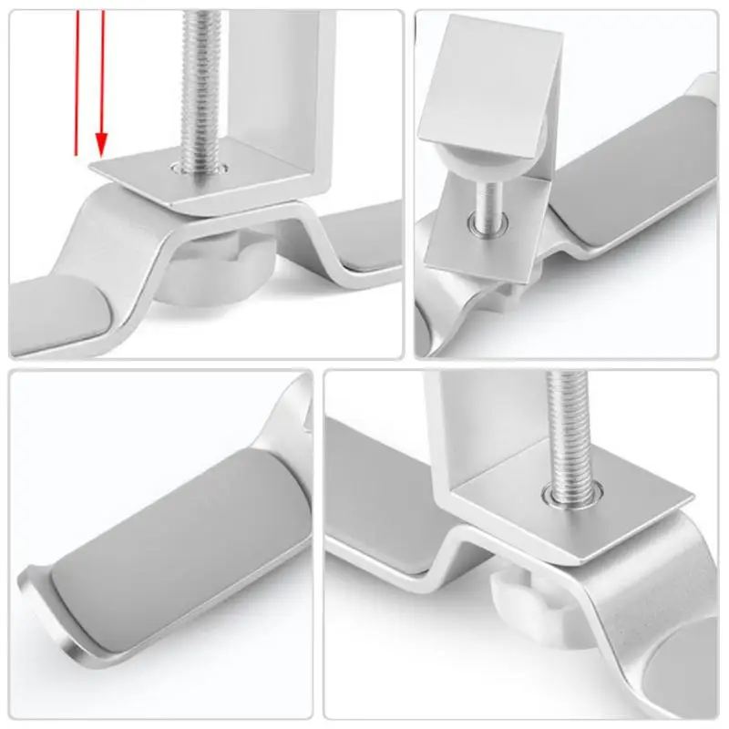 Universal Earphone Holder Hook Gaming Headset Hanger 360 Degree Swivel Headphone Stand Dual Hanging Mount Stand Accessories