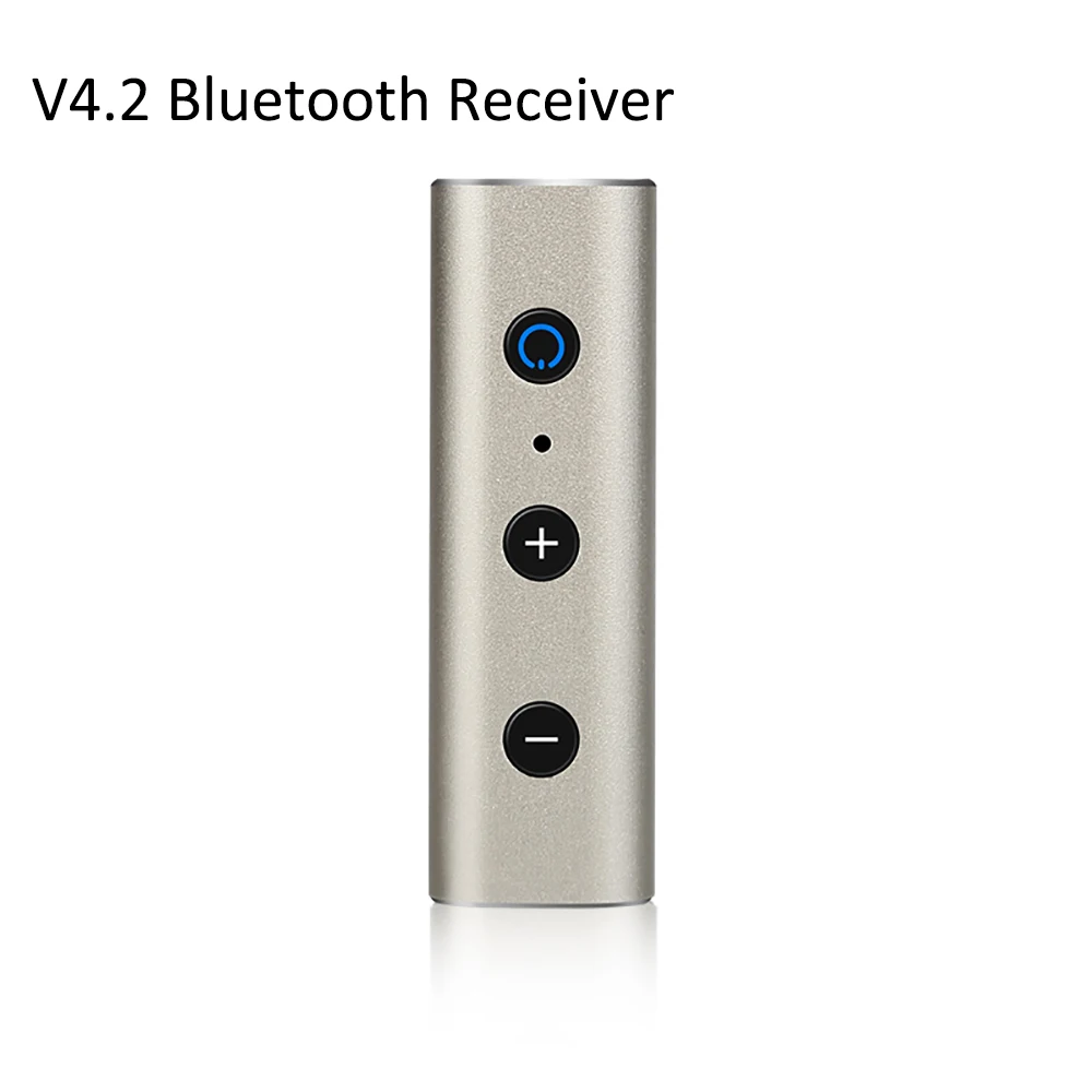 V5.0 беспроводной Bluetooth приемник Мини usb bluetooth передатчик аудио приемник aux адаптер для наушников динамик - Цвет: V4.2 Silver
