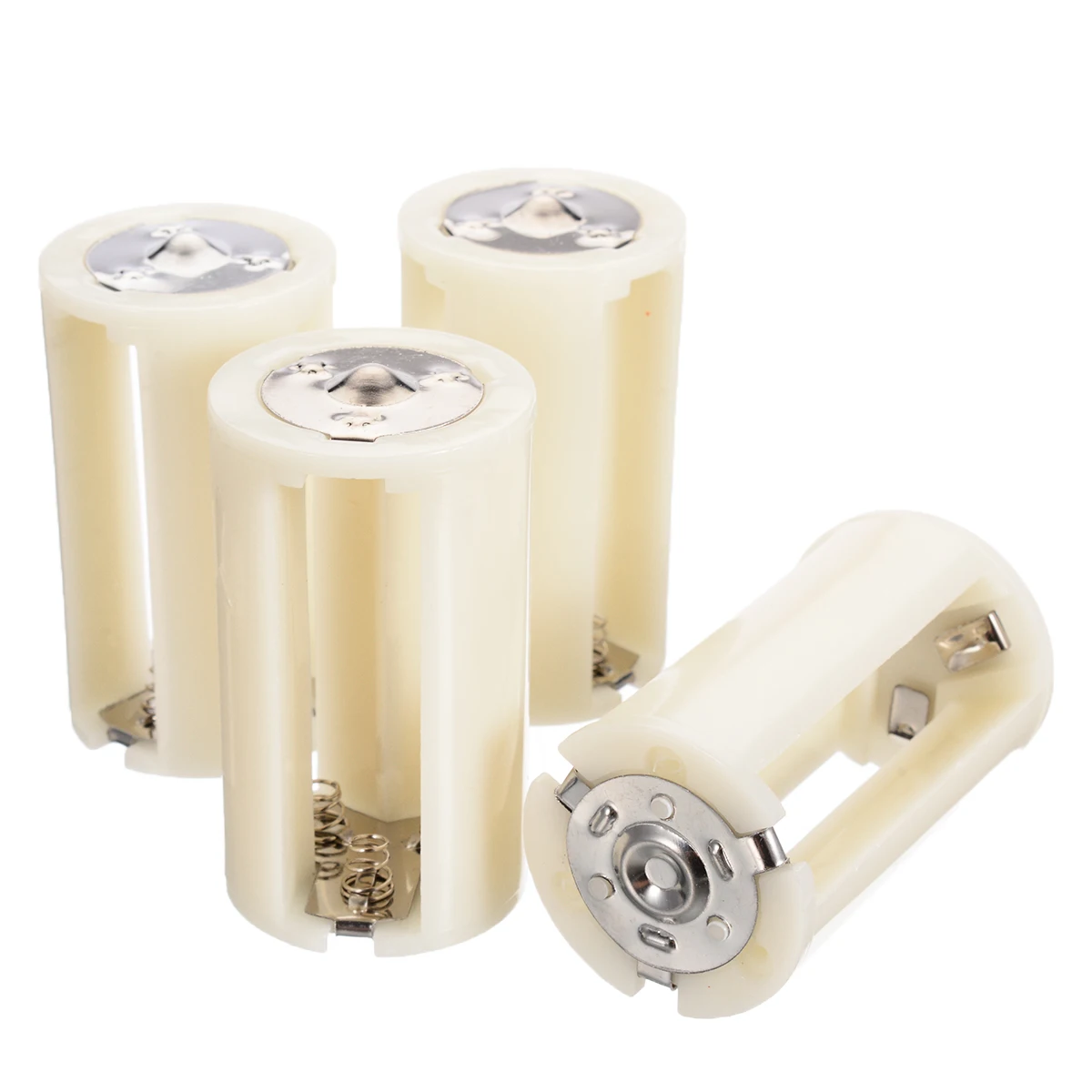 

4pcs/lot Battery Box 3x AA to D Size Battery Adapter Converter Holder Switcher Case Box for Battery Storage