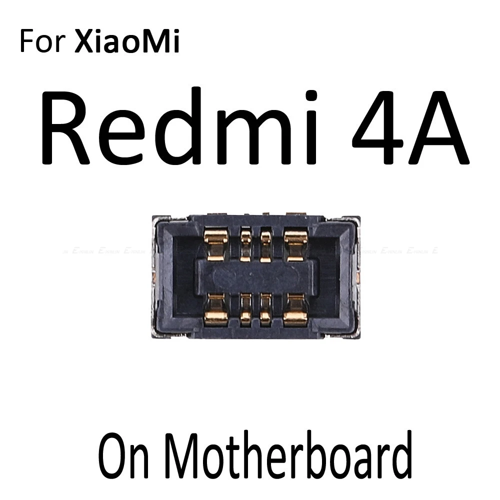 5 шт. разъем для аккумулятора внутренний FPC Разъем Панель зажим для Xiaomi mi 4C 4i mi x 2S Max Note 2 Red mi 3 Pro 3S 3X 4A Note 3 на плате - Цвет: For Redmi 4A