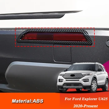 

For Ford Explorer U625 2020 Car Styling ABS Car Rear Fog Light Frame Stickers Sequins Cover Automobile Decoration Accessories