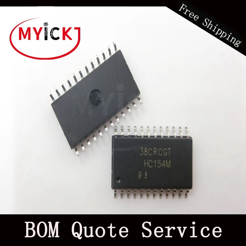 

10PCS CD74HC154M96 SOP24 High-Speed CMOS Logic 4- to 16-Line Decoder/Demultiplexer IC CHIP