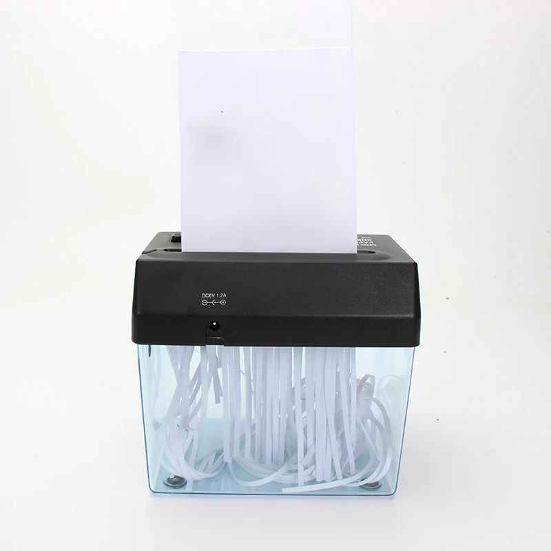 Cortador de Papel Máquina de Corte Ferramenta com Abridor de Carta Mini Portátil Elétrico Shredder Tira Corte a6 Dobrado a4 Wastebasket Usb 4 High Quality Computador e Escritório
