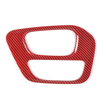 

Carbon Fiber Style Gear Shift Panel Cover Trim Decor For Dodge Challenger 15-20