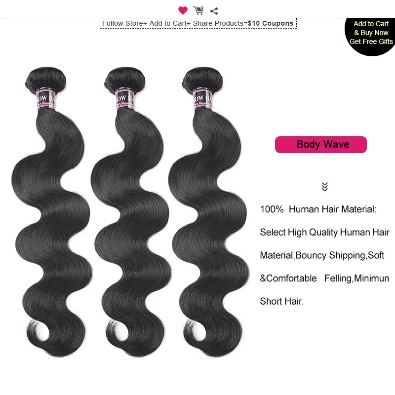 Ishow Hair Peruvian Body Wave Human Hair Bundles 8-28inch Buy 3 or 4 Bundles Hair Natural Color Non Remy 1 Piece Hair Extension Ishow Hair Peruvian Body Wave Human Hair Bundles 8-28inch Buy 3 or 4 Bundles Hair Natural Color Non Remy 1 Piece Hair Extension