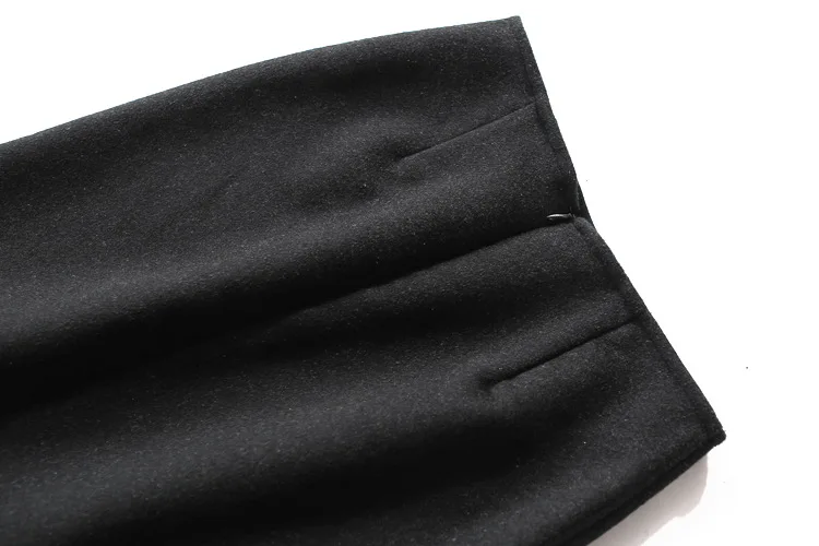 Mozuleva 2020 Autumn and Winter Double-Sided Two-Tone Double-Faced Woolen Goods Skirt Womens 2020 Spring Woolen Overskirt