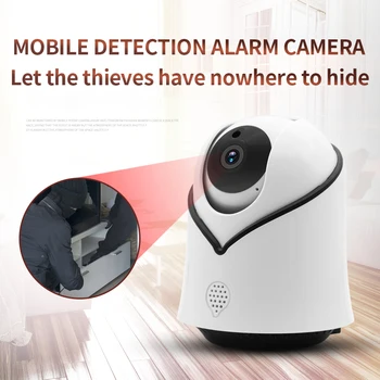 

720/1080P PTZ Wireless IP Camera Infrared Night Vision Voice Call Home Security Surveillance WiFi Camera Support 128G