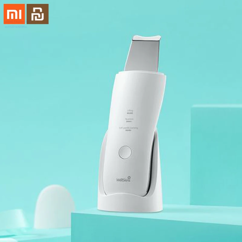 Новинка Xiaomi ультразвуковой скребок для кожи лица Глубокая очистка удаление