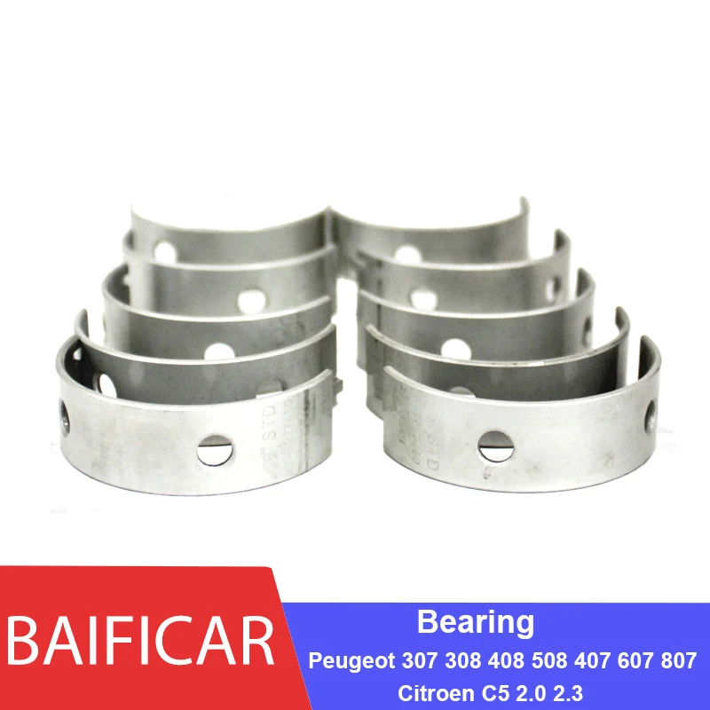 Baificar Crankshaft Connect Bearing Half Main Bearings Half Flange Kit